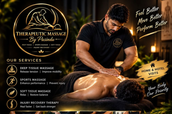 Therapeutic Massage By Pasindu